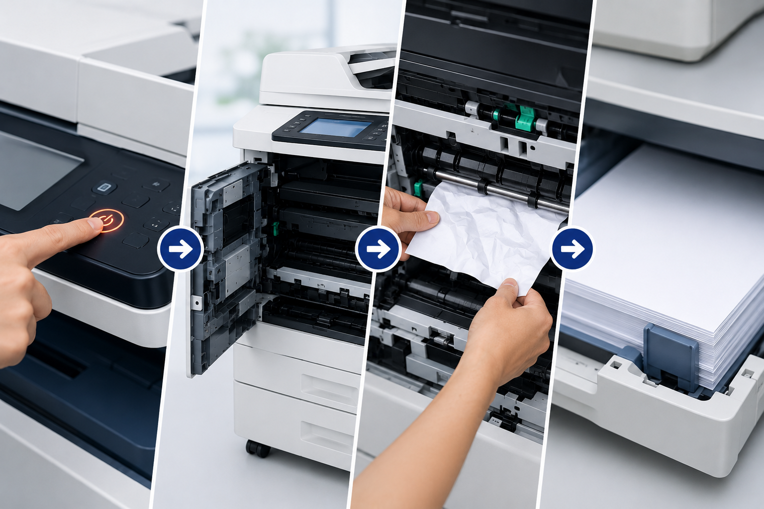 Máy Photocopy Bị Kẹt Giấy (02)