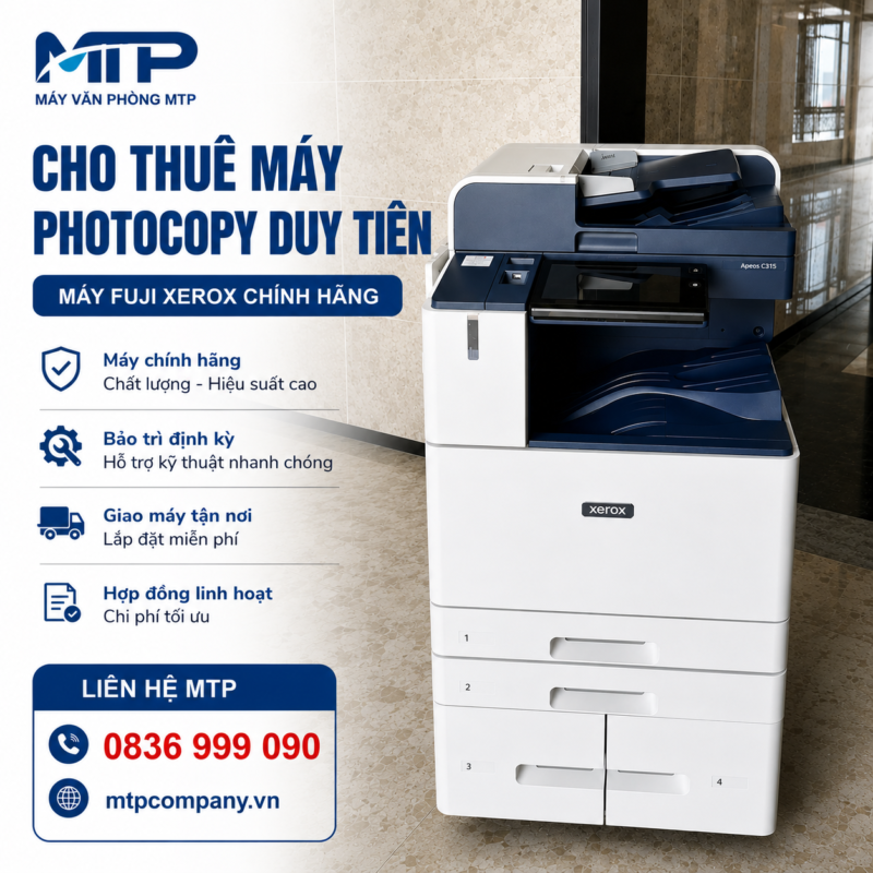 Cho thuê máy photocopy tại Duy Tiên (01)