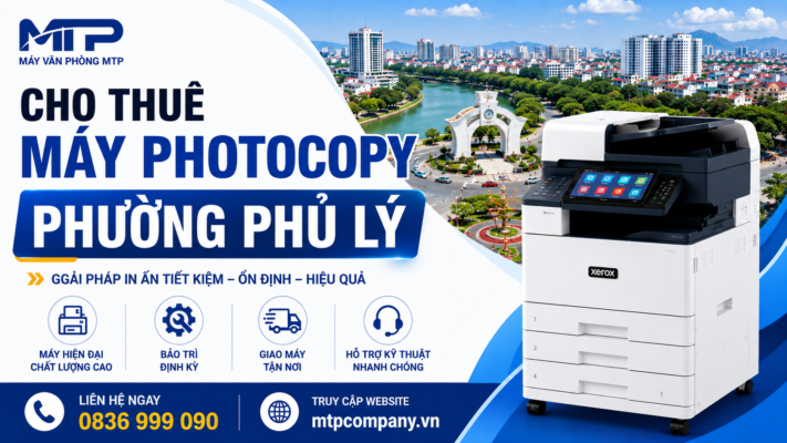 Cho thuê máy photocopy phường Phủ Lý