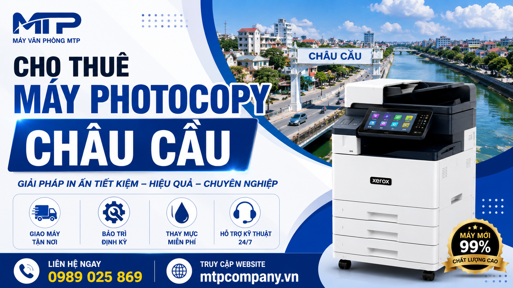 Cho thuê máy photocopy Châu Cầu (01)