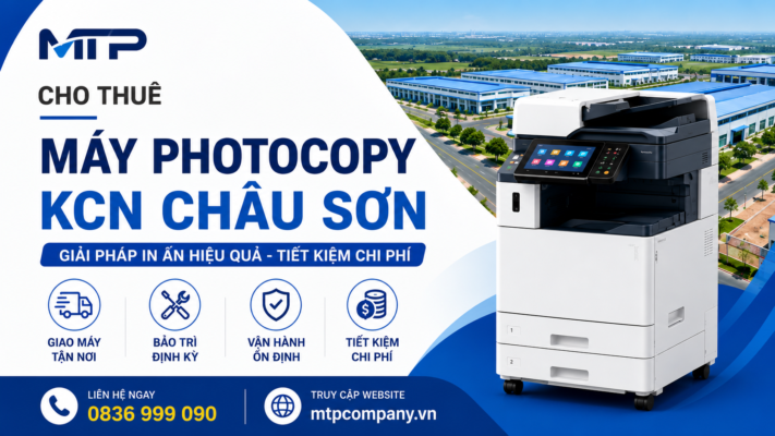 Cho thuê máy photocopy KCN Châu Sơn