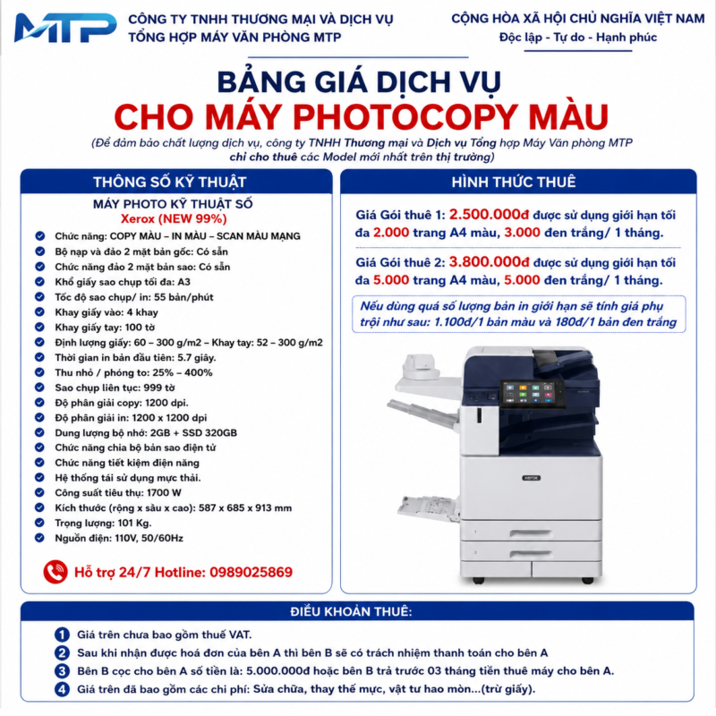 Cho thuê máy photocopy Duy Tiên (01)