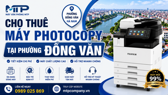 cho thuê máy photocopy tại phường Đồng Văn