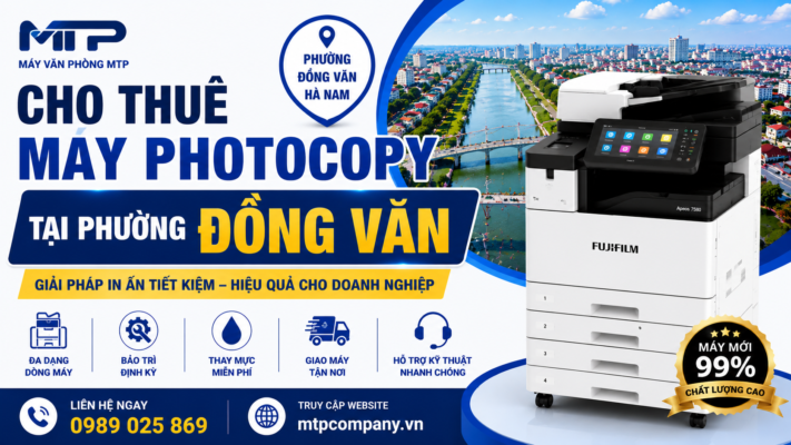 cho thuê máy photocopy tại phường Duy tiên