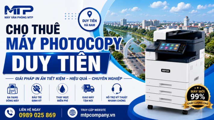 Cho thuê máy photocopy Duy Tiên
